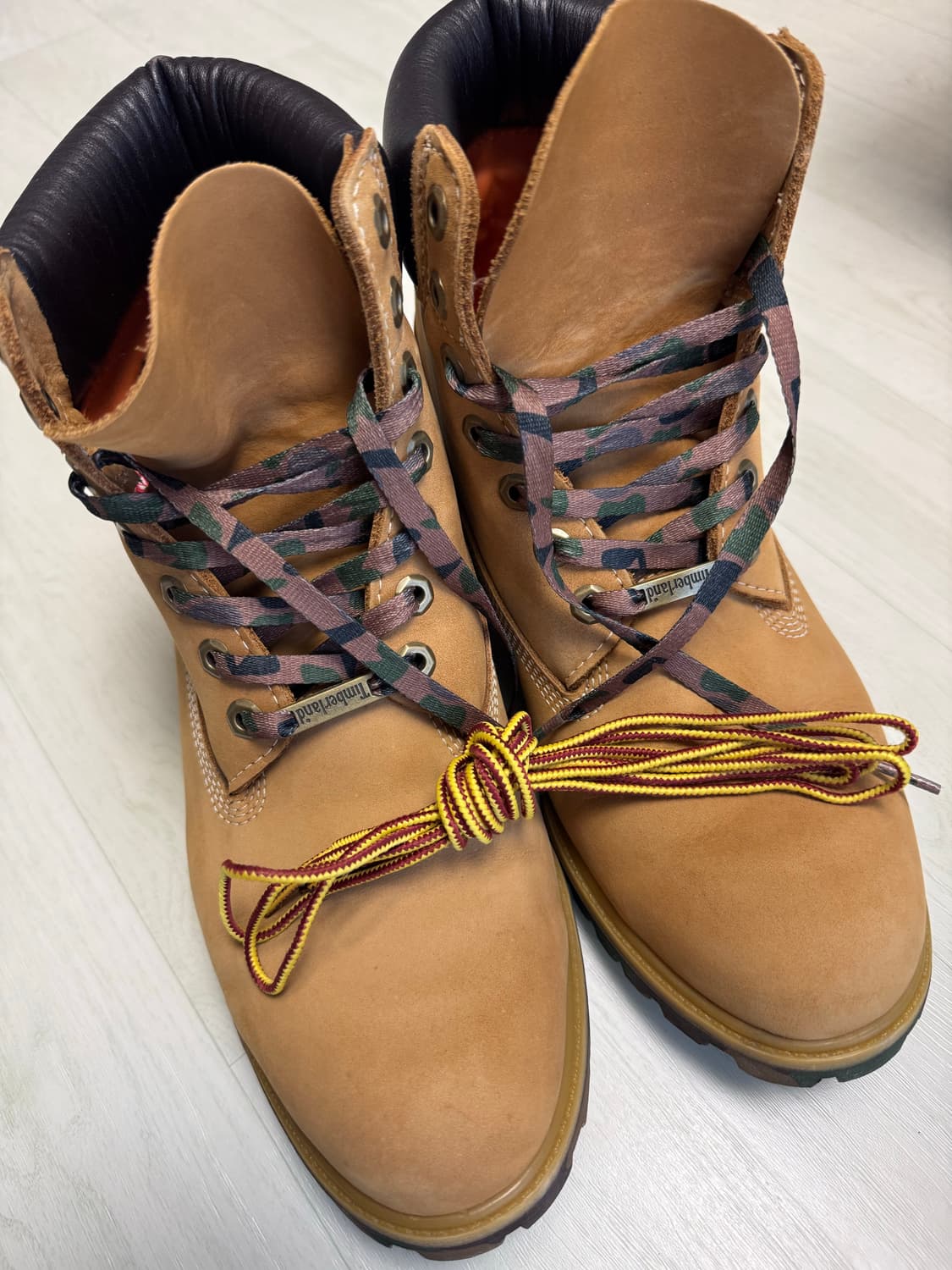 팀버랜드 6인치 카모플라주 부츠 상품이미지1