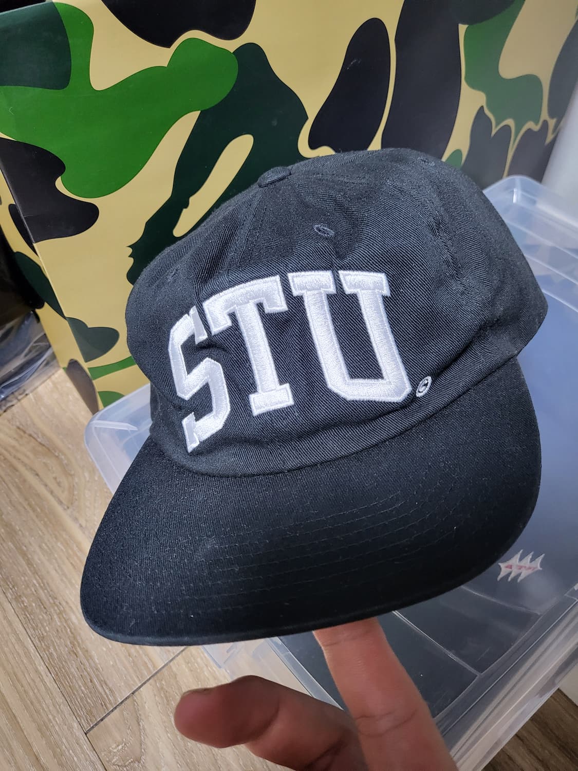 스투시 stu 아치캡 상품이미지1