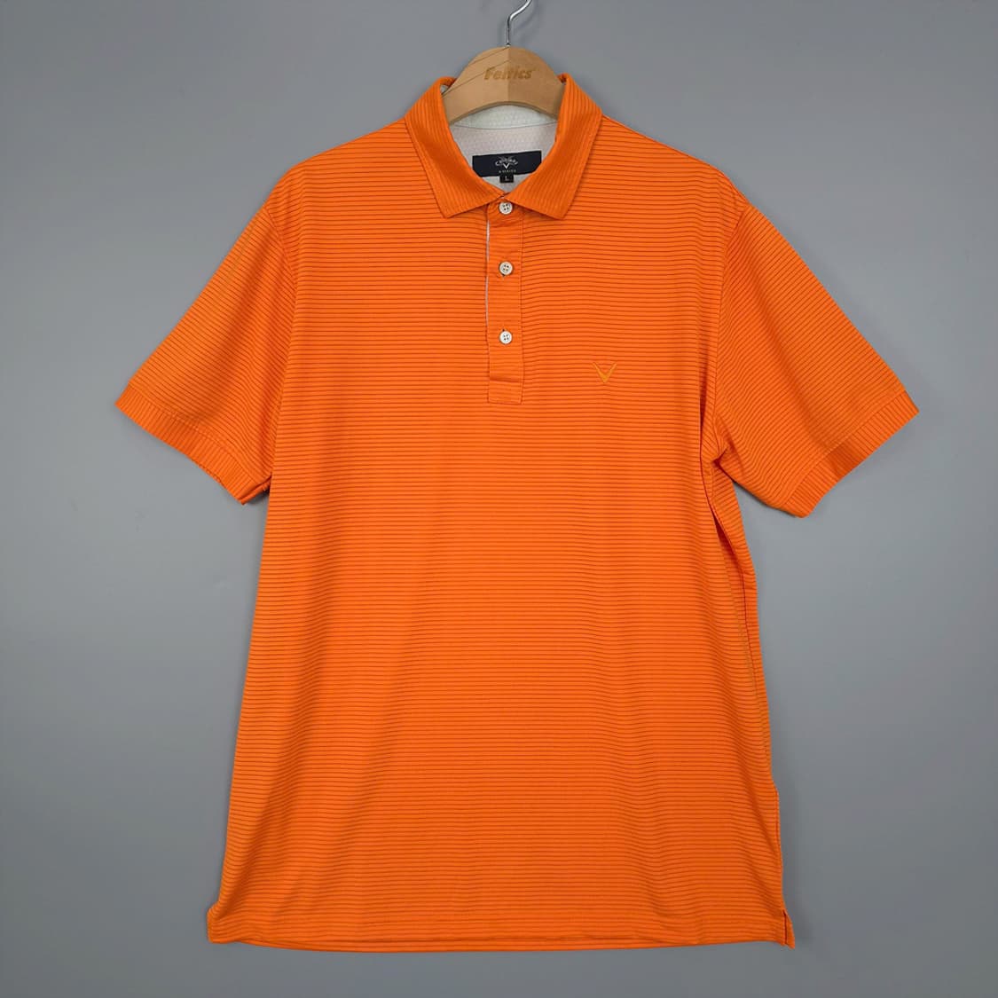 캘러웨이 Callaway X SERIES 경량 스트라이프 카라 반팔티 L 상품이미지1