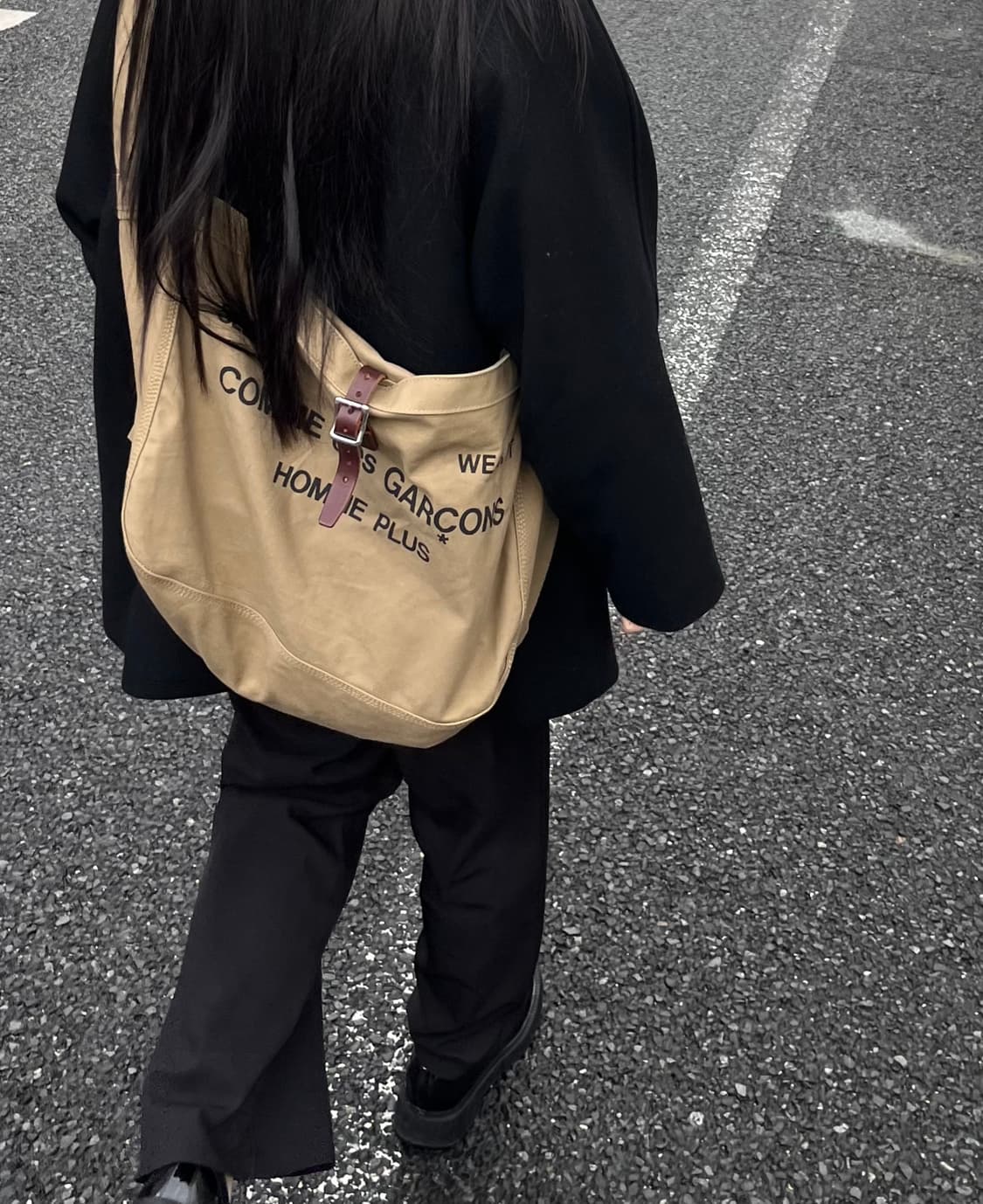 02aw Comme des garcons homme plus 메신저백 상품이미지2