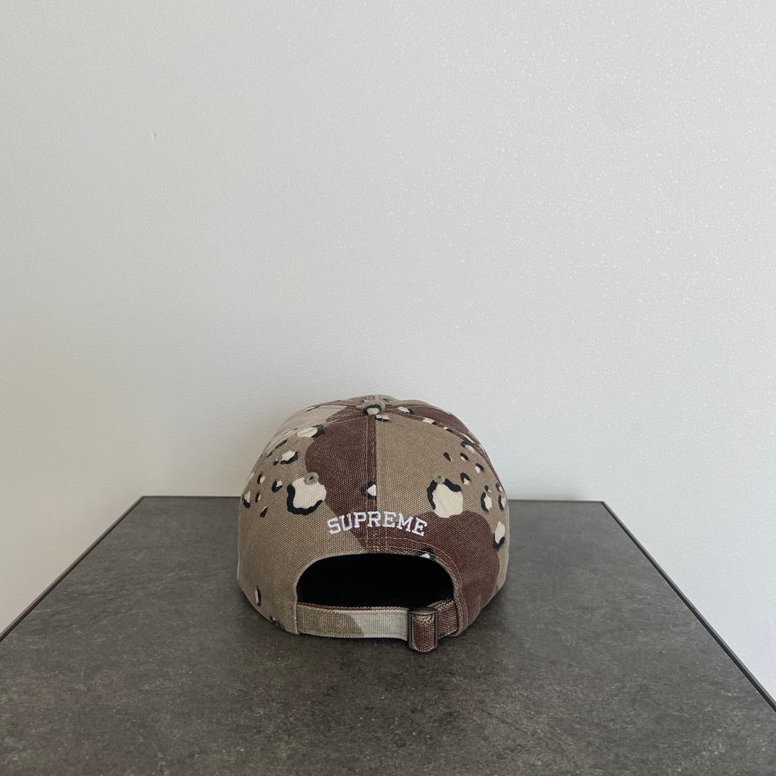 슈프림 워시드 데저트 카모 에스로고 S로고 볼캡 모자 6패널 캡 상품이미지4