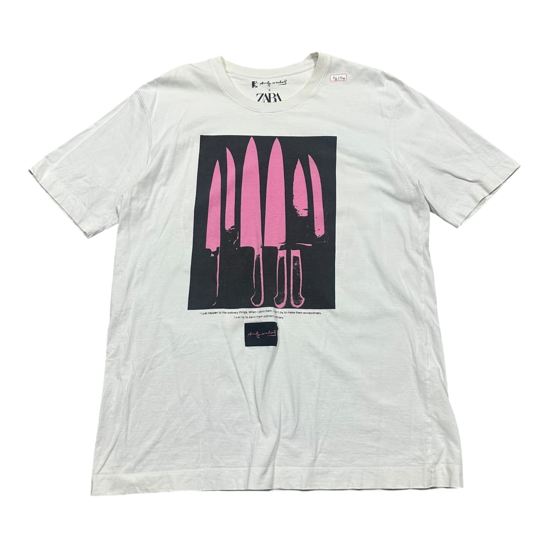 ✨ (바배) 자라 x 앤디 워홀 콜라보 반팔티 상품이미지2