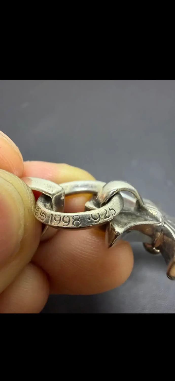 크롬하츠 스몰 크로스 위드베일 상품이미지4