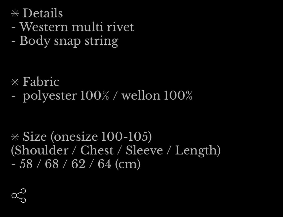 가키하라 크롭 패딩 상품이미지2