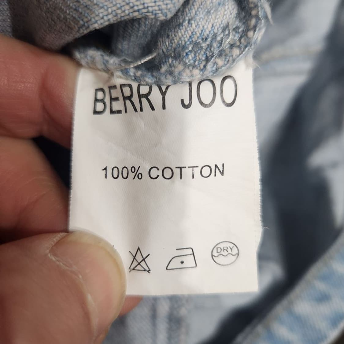 [여F]베리주 츄드 카라 데님 원피스[Y63-144] 상품이미지9