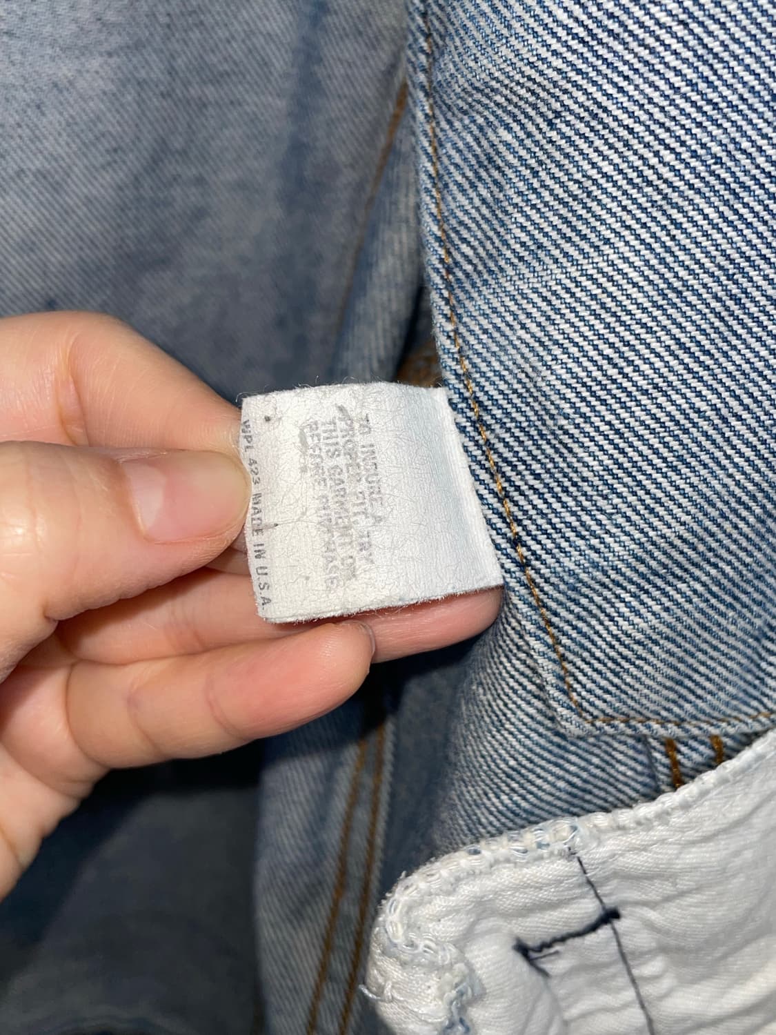 리바이스 데님 청자켓 상품이미지7