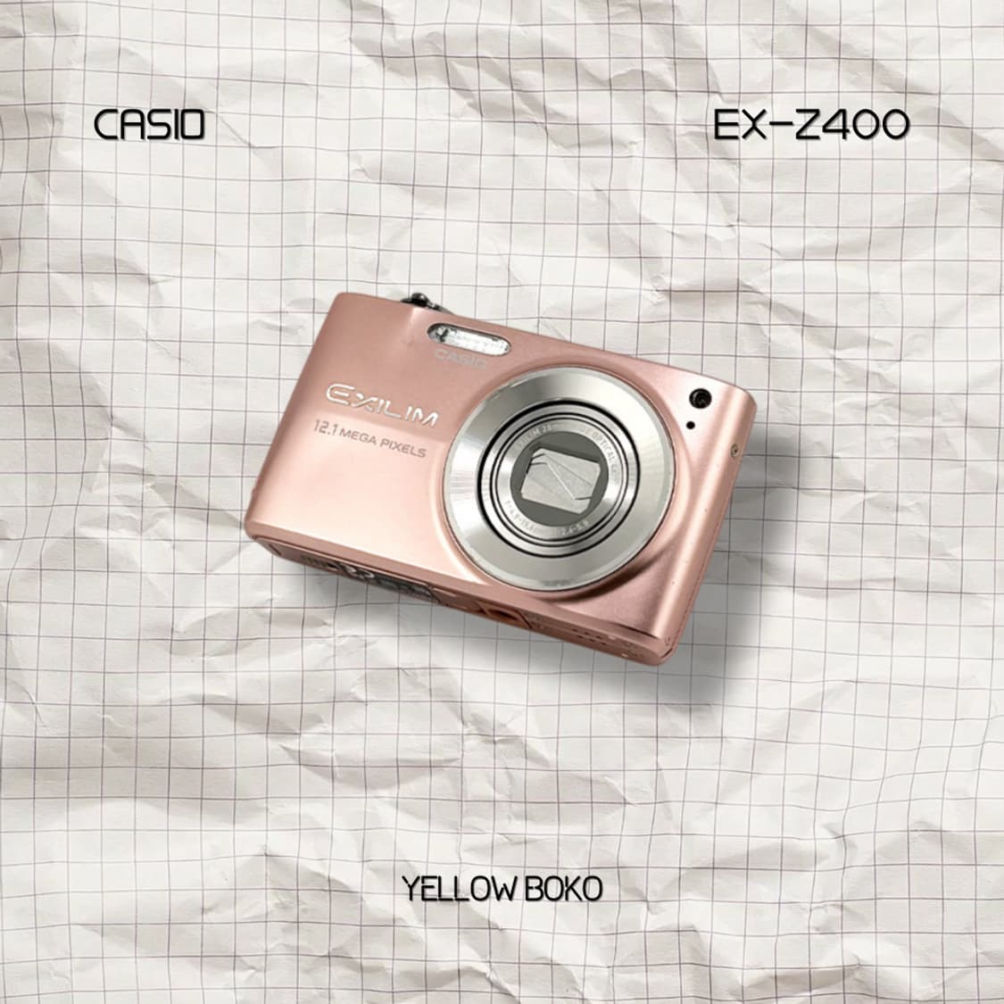 [NEW] CASIO 카시오 엑슬림 EX-Z400 레트로 디지털 카메라 상품이미지1