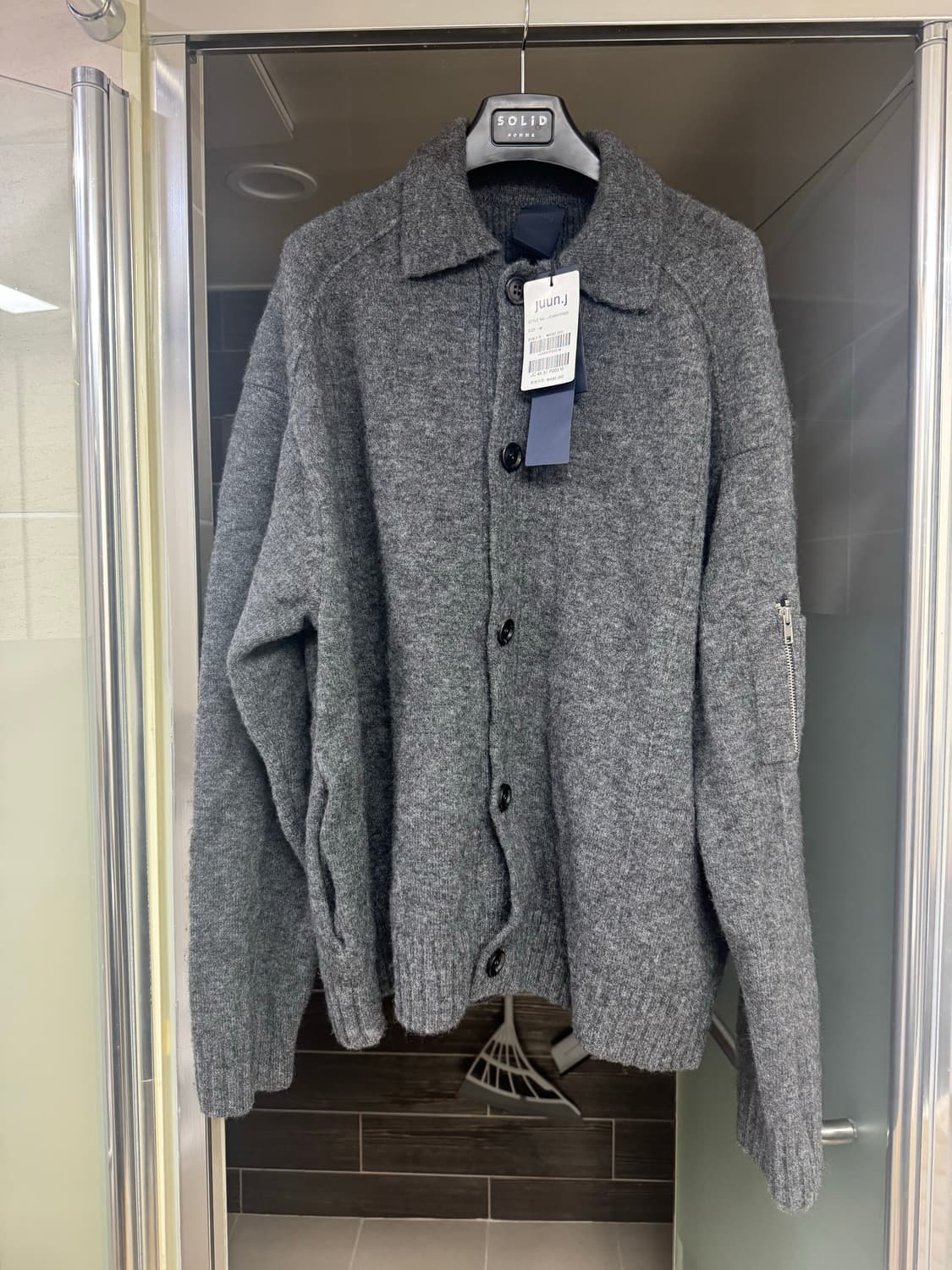 준지 / 24FW CORE 버튼 칼라 가디건 / M 상품이미지2