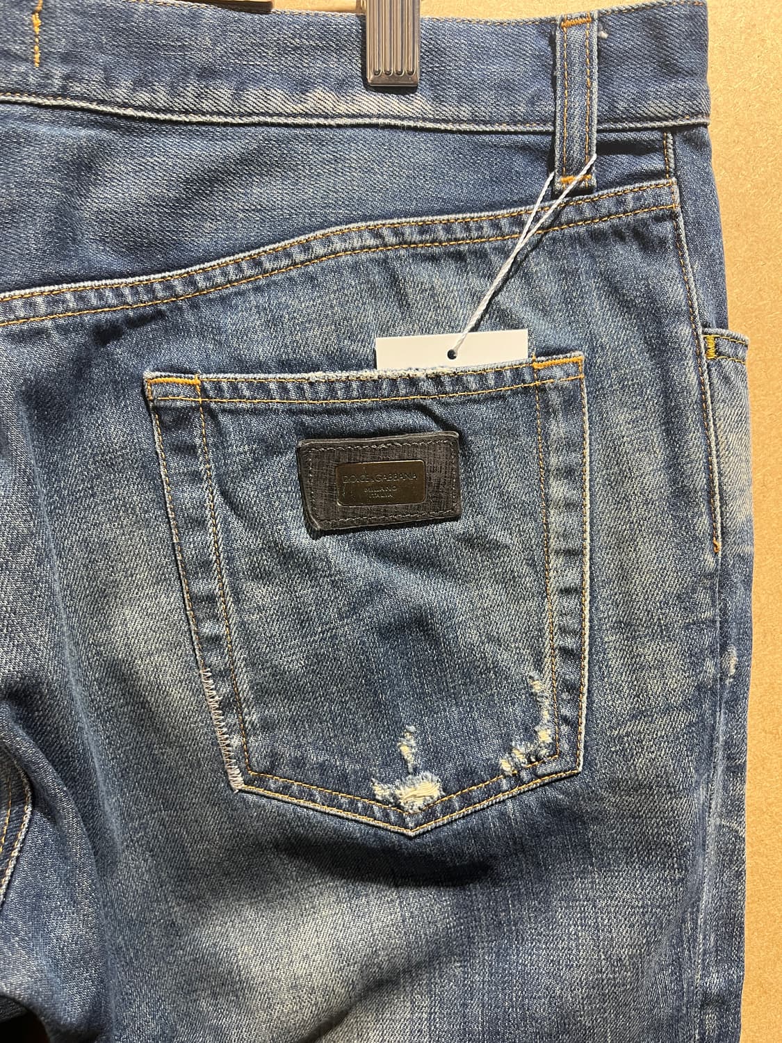 돌체앤 가바나 워싱 데님 팬츠 상품이미지6