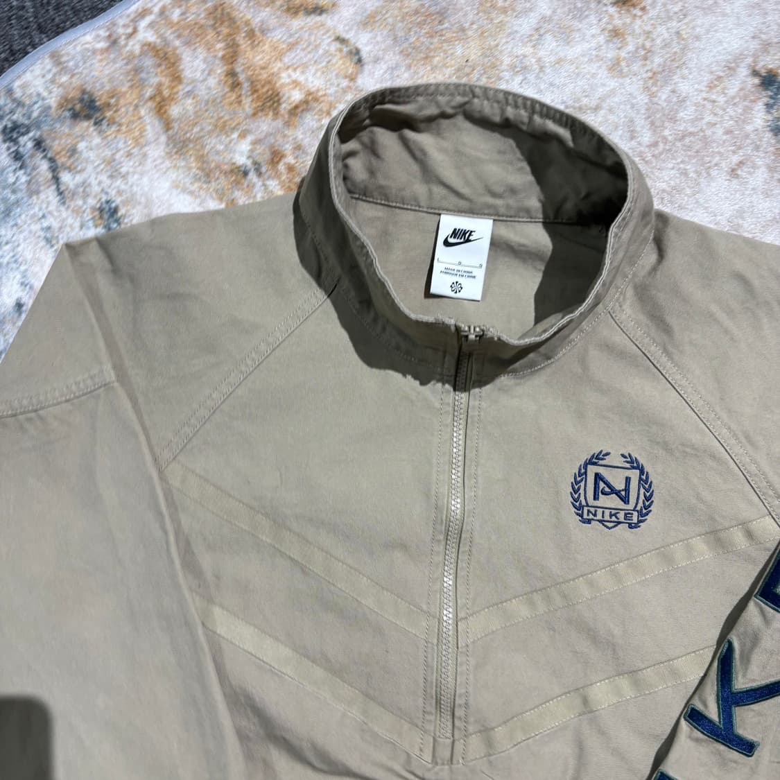 나이키 올드스쿨 빅로고 반집업 자켓 상품이미지4