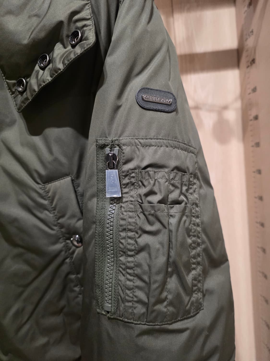 폴로 랄프로렌 시어링 다운 야상 파카 M 상품이미지9