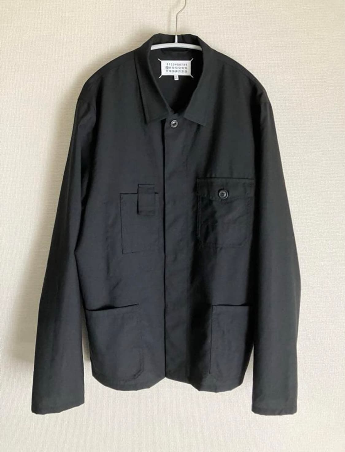 마르지엘라 멀티 포켓 셔츠 자켓 46 블랙 상품이미지5