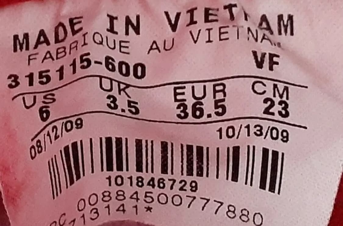 00s 나이키 에어포스 발렌타인 한정판 스니커즈 230 상품이미지8