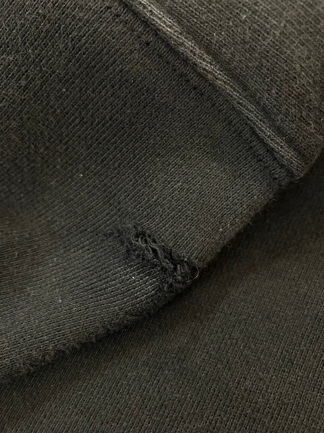 디즈이즈네버댓 맨투맨 블랙 M #csz2278 상품이미지8