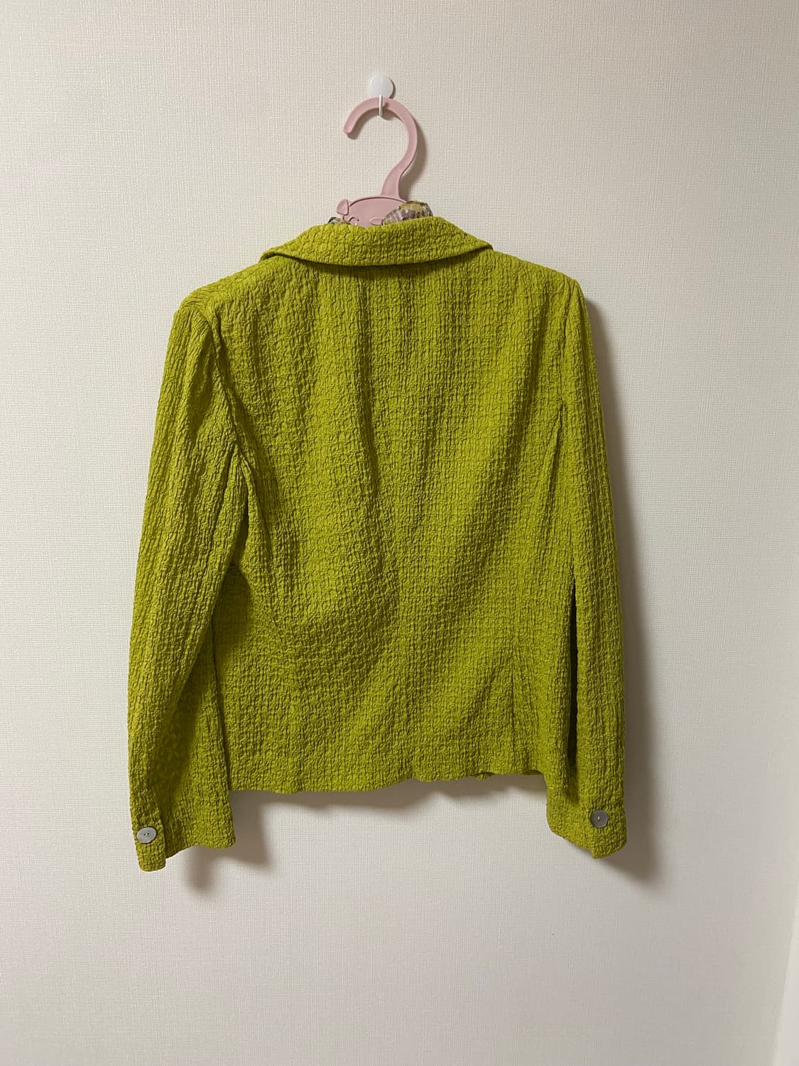 빈티지 모리걸 하구미 레이스 에스닉 트위드 자켓 상품이미지7