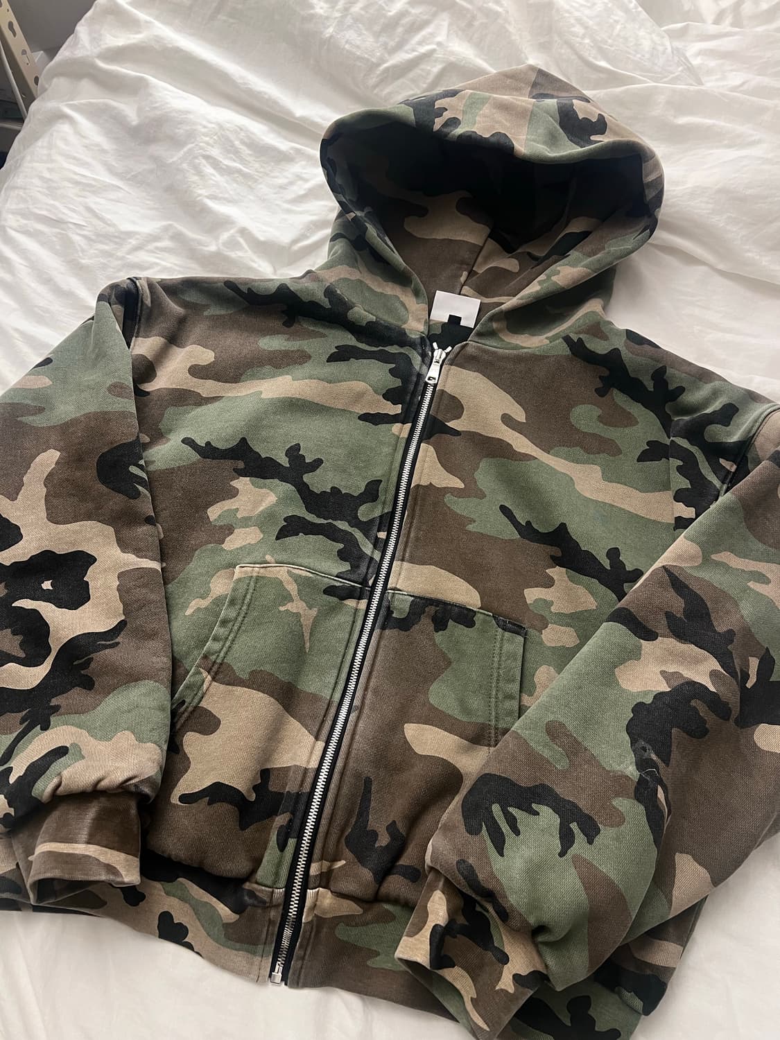 zicmade 카모 후드집업 L 새제품 상품이미지5
