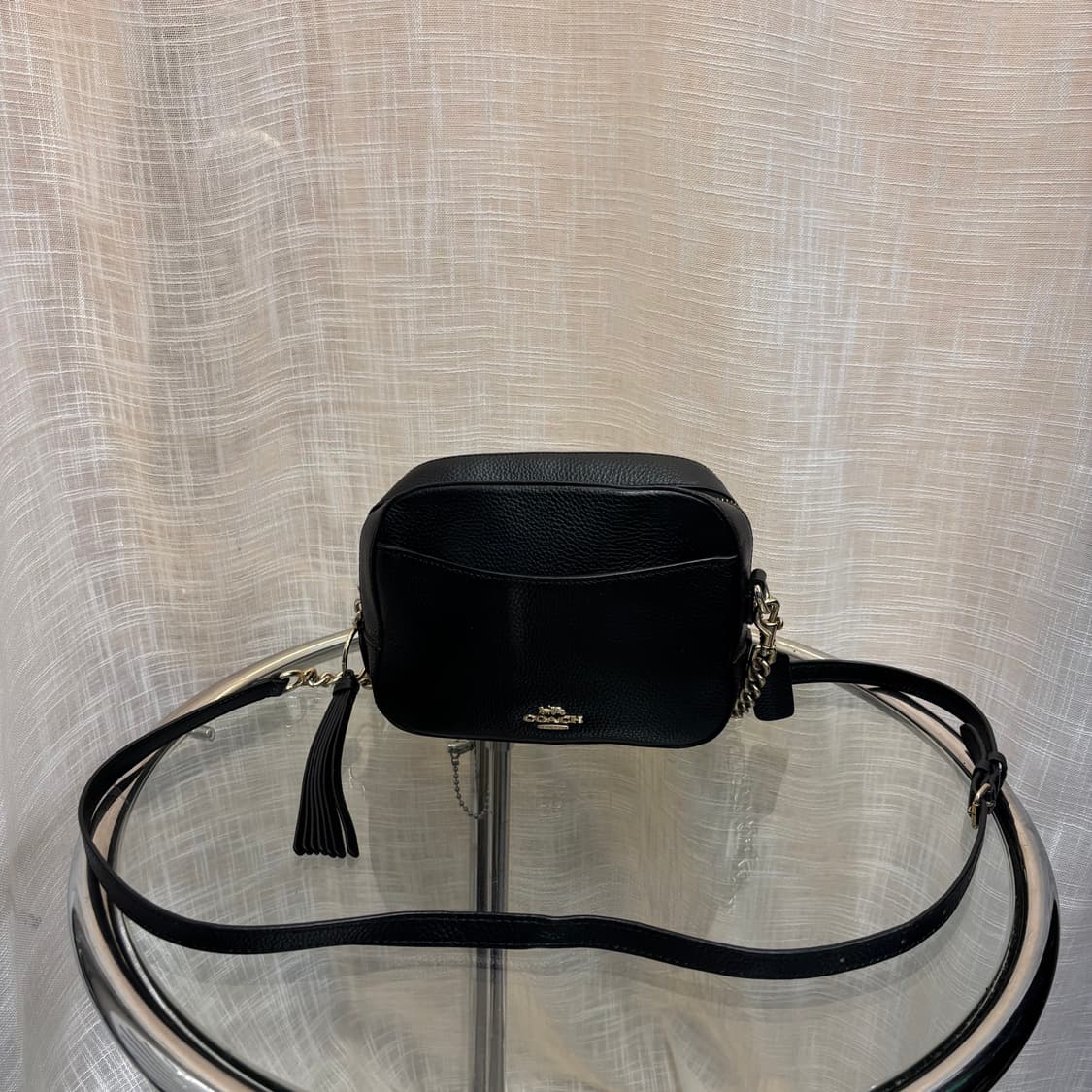 정품 코치 태슬 카메라 크로스백     상품이미지1