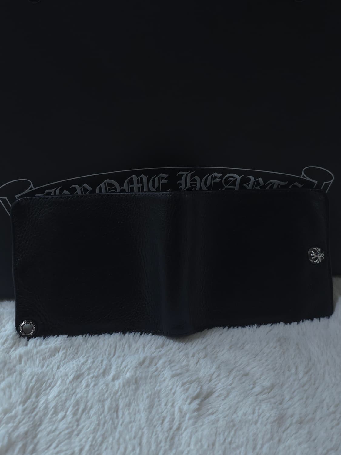 [OS] 크롬하츠 원스냅 크로스볼 반지갑 블랙 상품이미지6