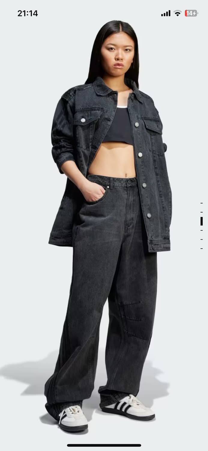 아디다스 아딜레늄 바나나 데님 흑청 28 상품이미지4