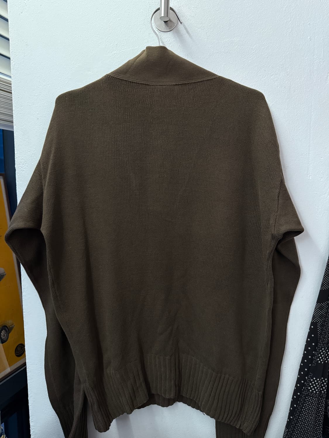 미군 DSCP 군납 헨리넥 커맨드 스웨터 L 상품이미지5