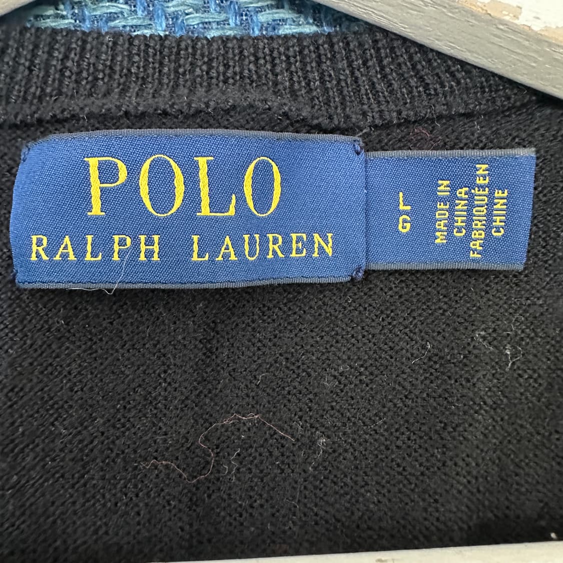 [L] 폴로 브이넥 니트 상품이미지2