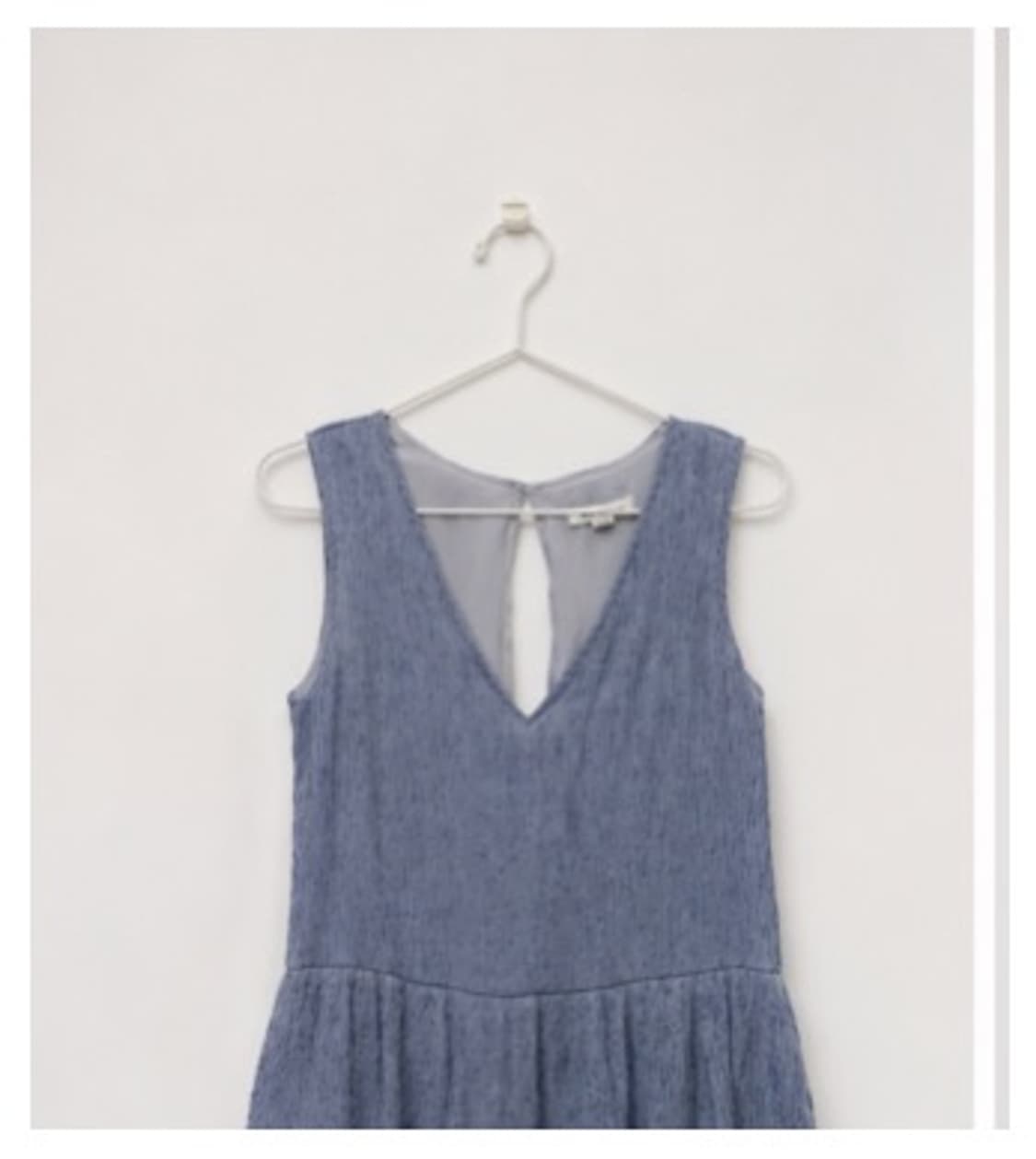 빈티지 트임 리본 나시탑 슬리브리스 상품이미지3