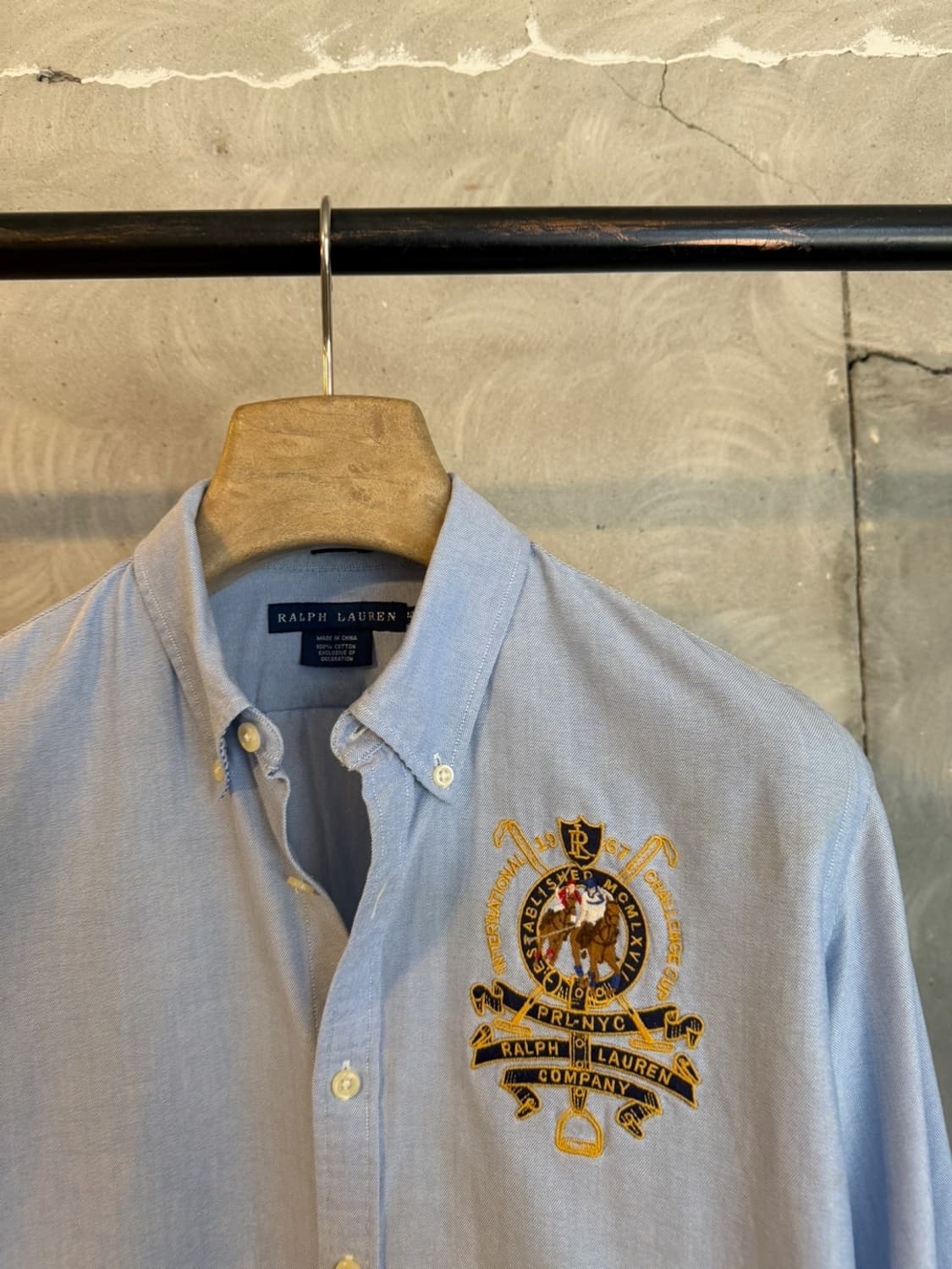 랄프로렌 와펜 버튼다운 셔츠 55 상품이미지6