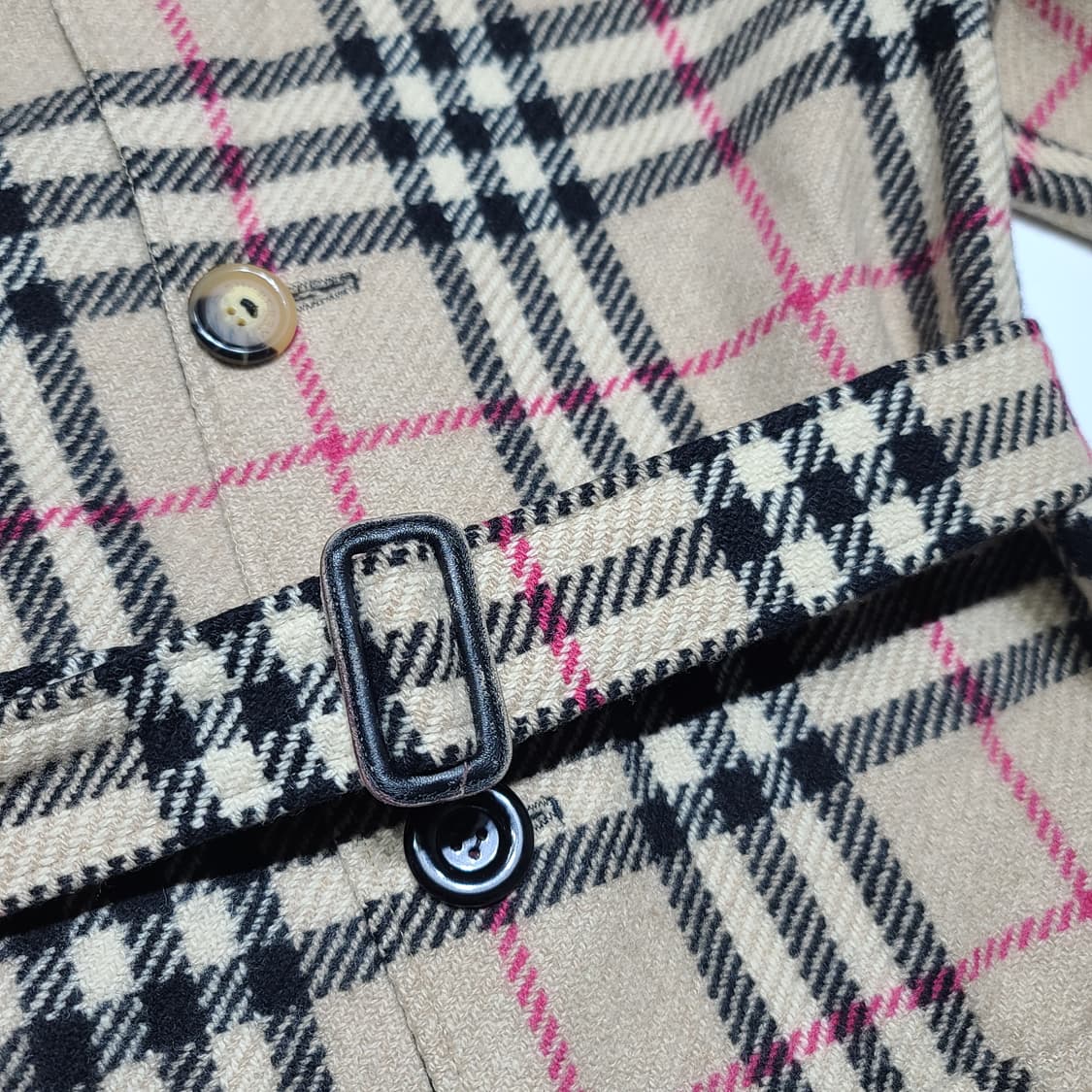 버버리 노바체크 리버시블 벨티드 자켓[S~M] 상품이미지3