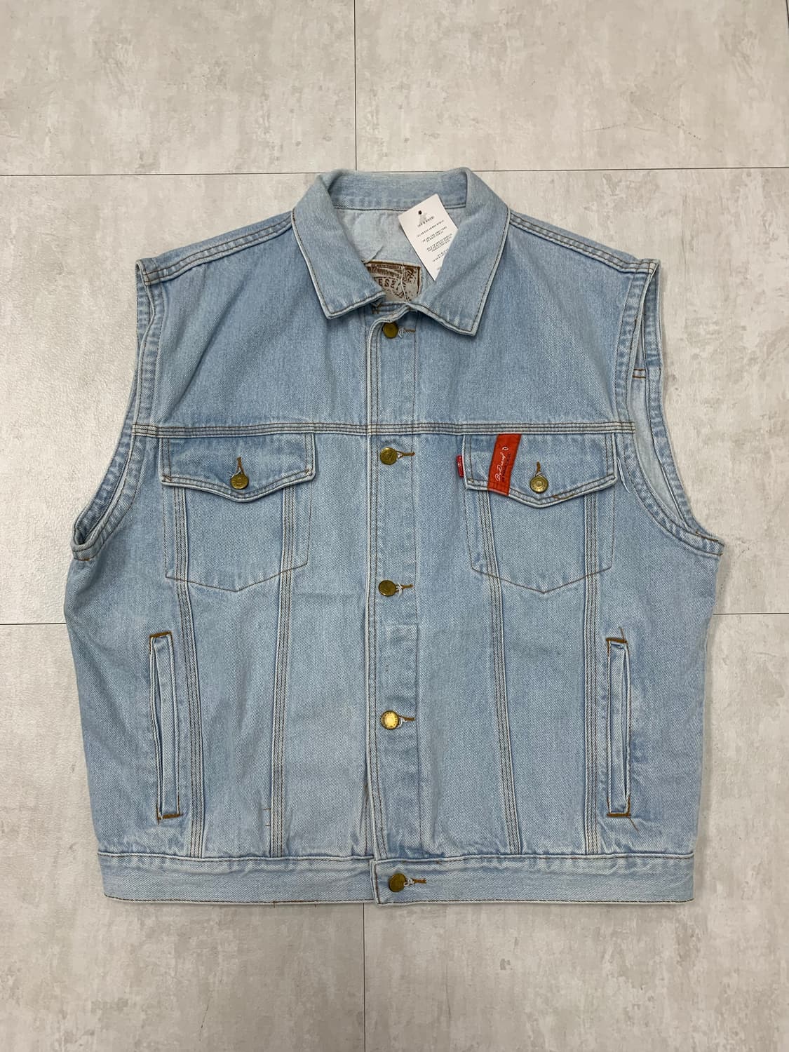 빈티지 디젤 데님 베스트 #252 상품이미지1