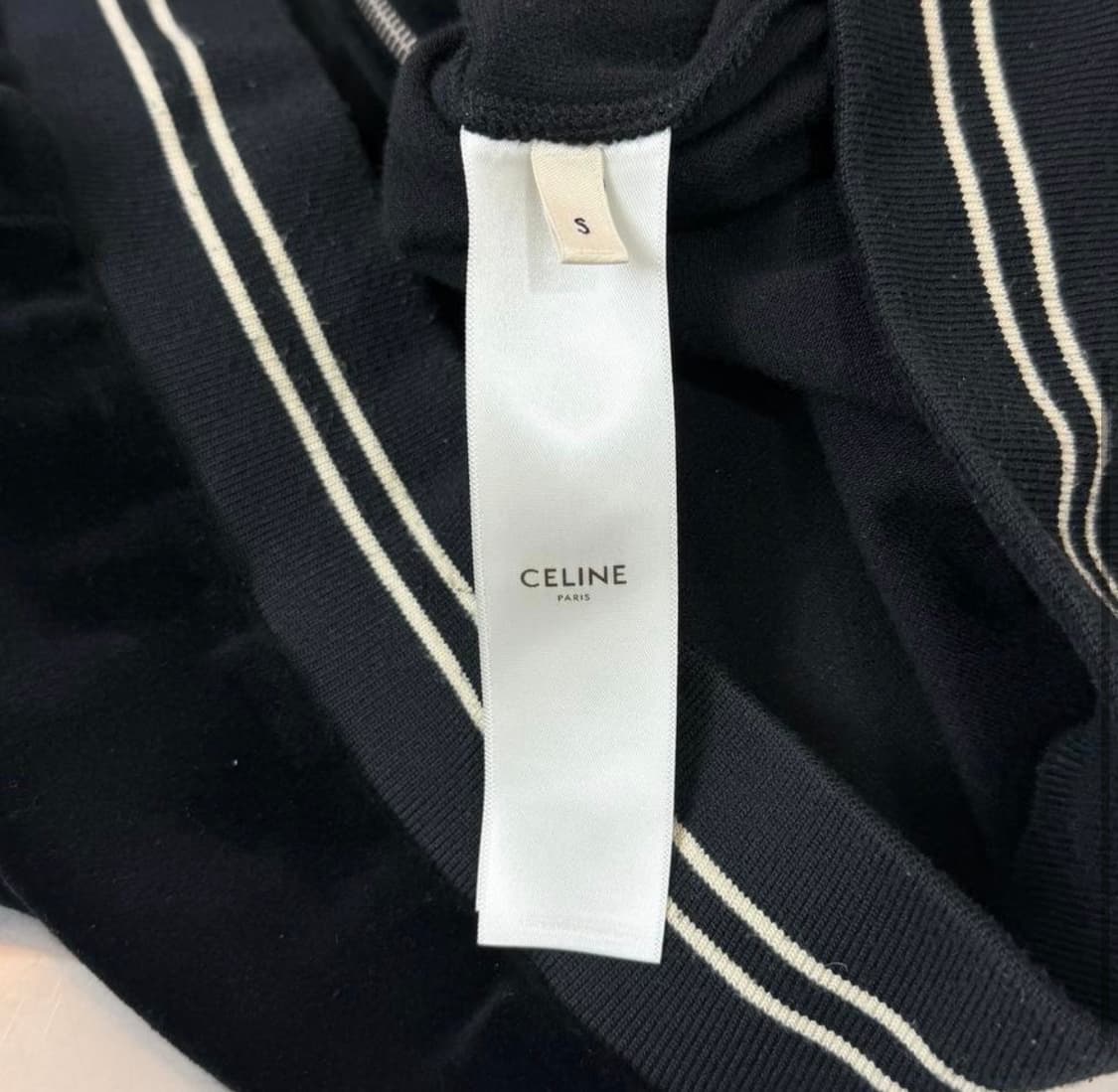 [리오브전포점] 셀린느 트리오페 벨루어 트랙 벨벳 후드집업 상품이미지5