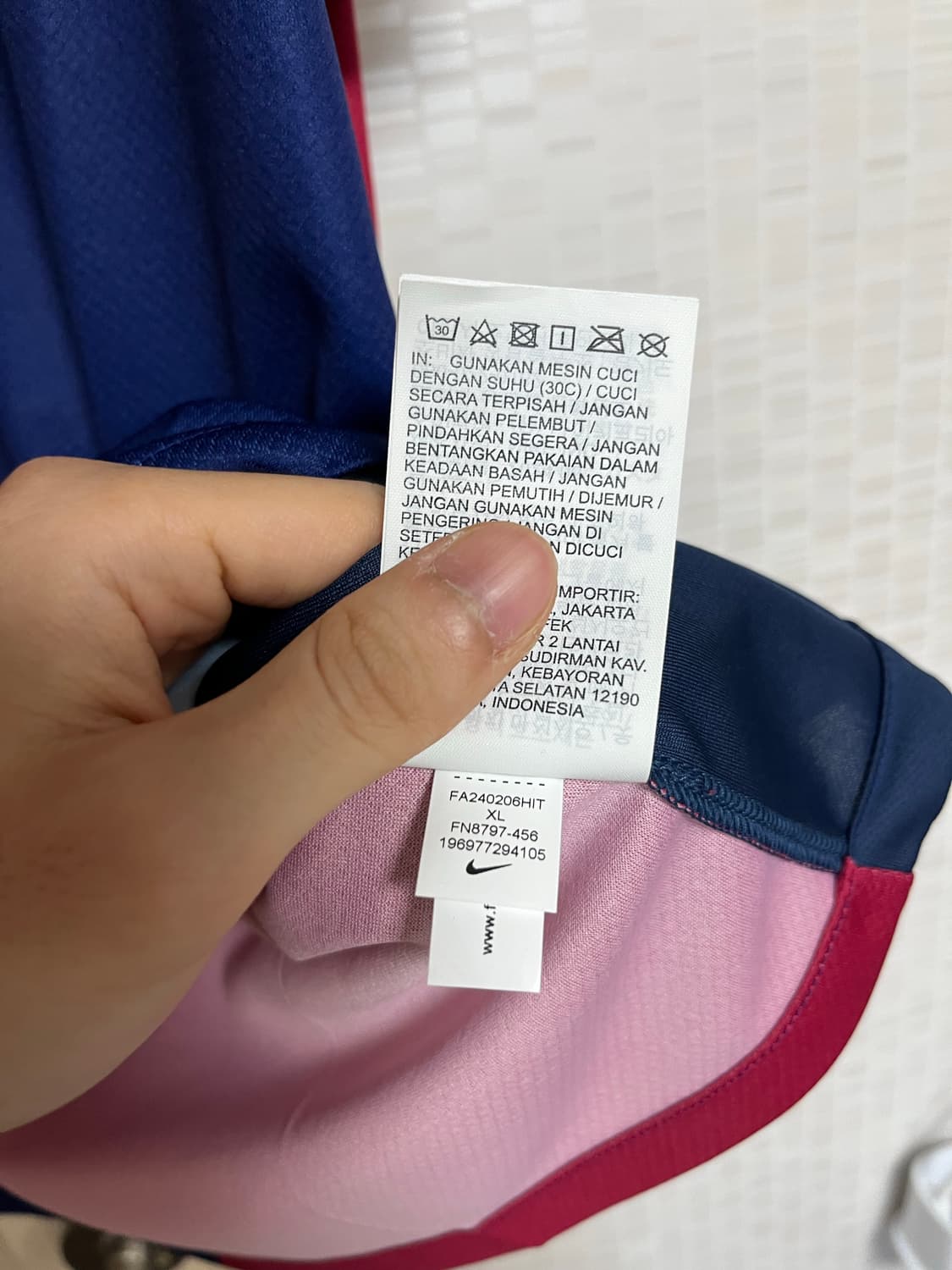 [XL] 바르셀로나 24-25 홈 유니폼 하피냐 마킹 상품이미지4