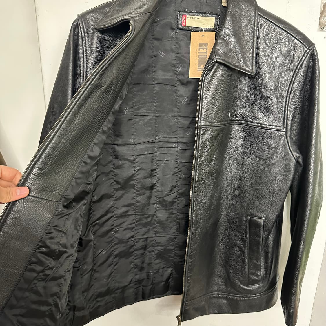 리바이스 소가죽 싱글라이더 자켓 상품이미지8