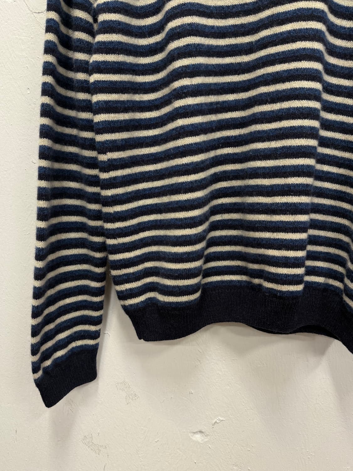 77) Lacoste Striped Wool Crewneck Knit S 상품이미지4