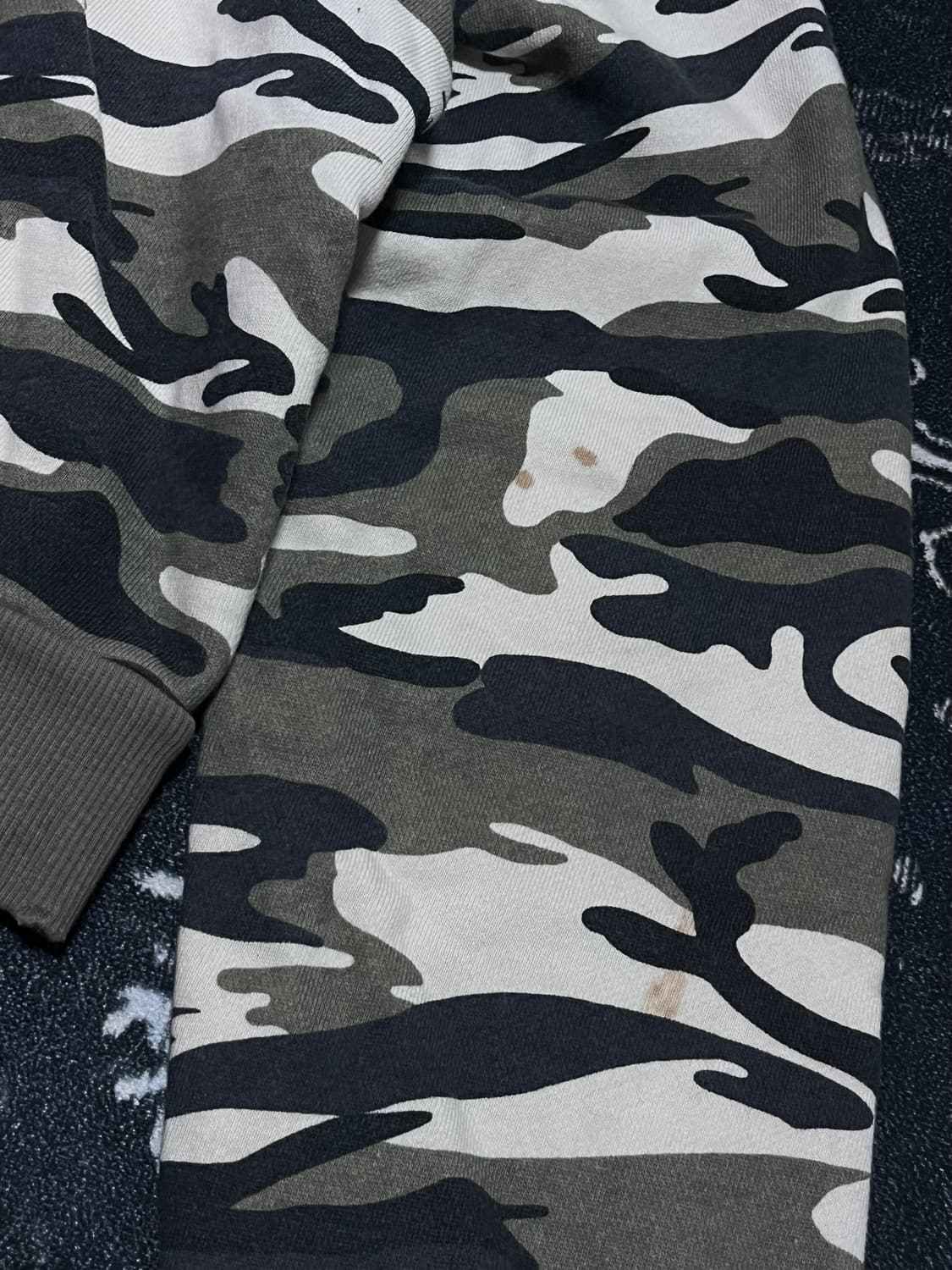 플리즈노팔로우 카모패턴 후드집업 상품이미지5