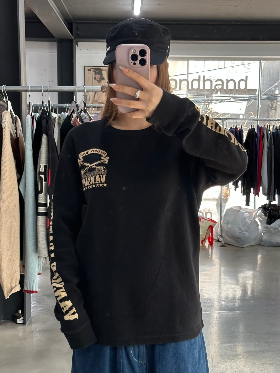 벤슨 Bunker Hill 본 와플 롱슬리브 긴팔티 상품이미지2