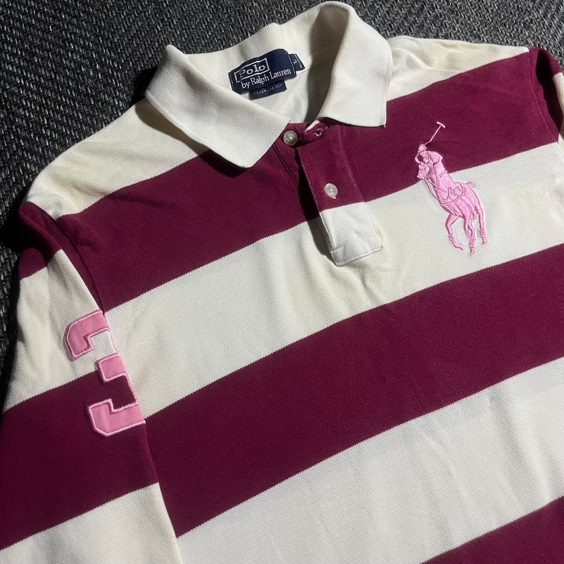[L] POLO 폴로 빅포니 럭비티셔츠 상품이미지3
