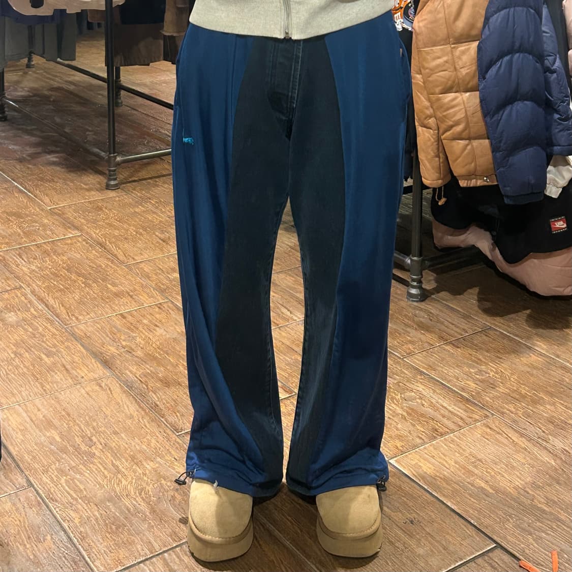 [HI]  퓨마 커스텀 벌룬 데님팬츠 상품이미지1