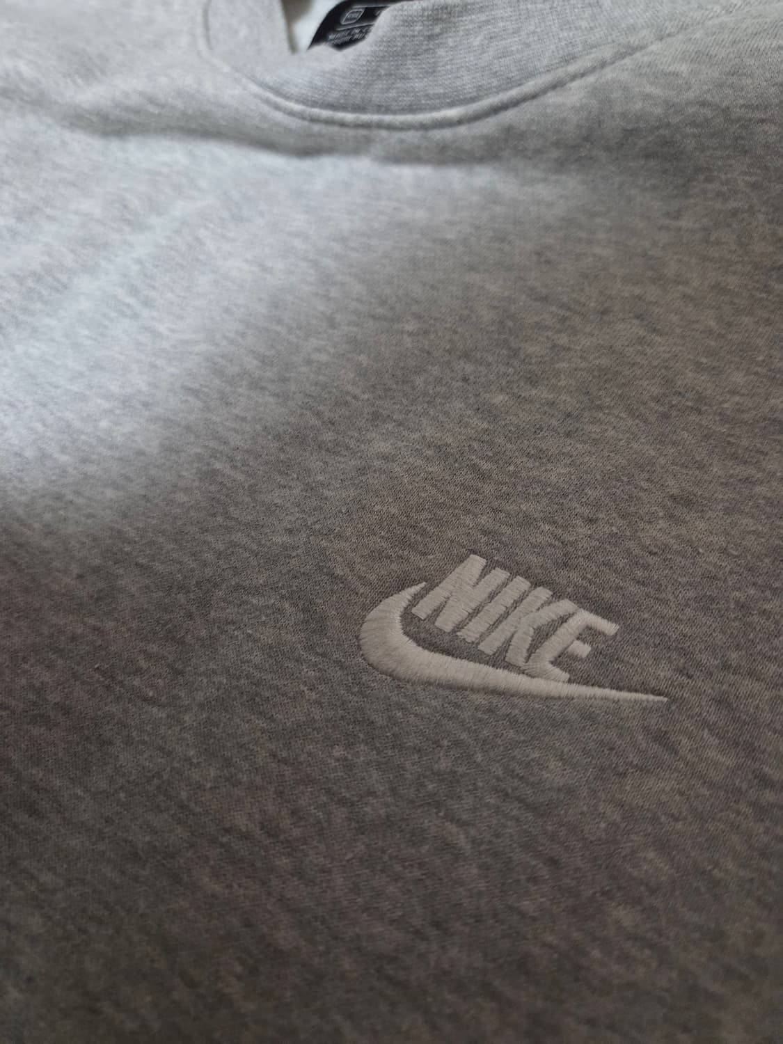 나이키 클럽 맨투맨 그레이 XXL 상품이미지2