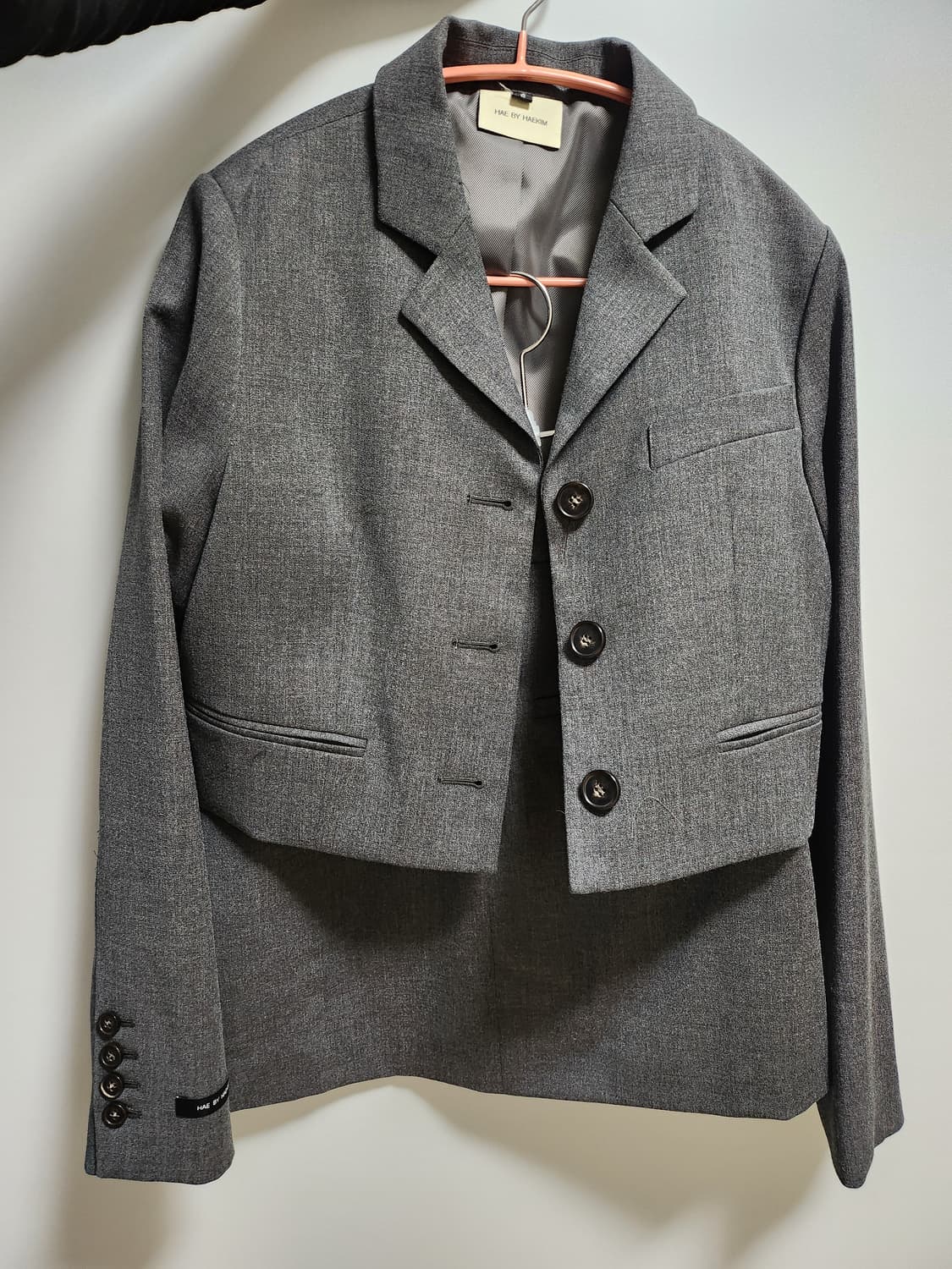 해바이해킴 셋업 s 그레이 상품이미지2