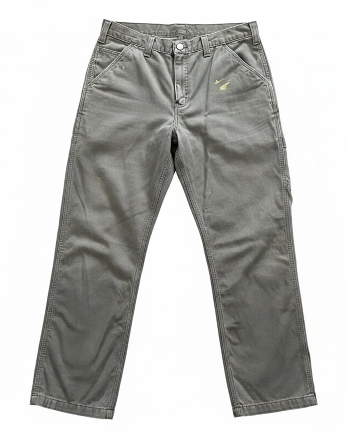 [36] 칼하트 카펜터 팬츠 싱글니 그레이쉬 브라운 상품이미지1