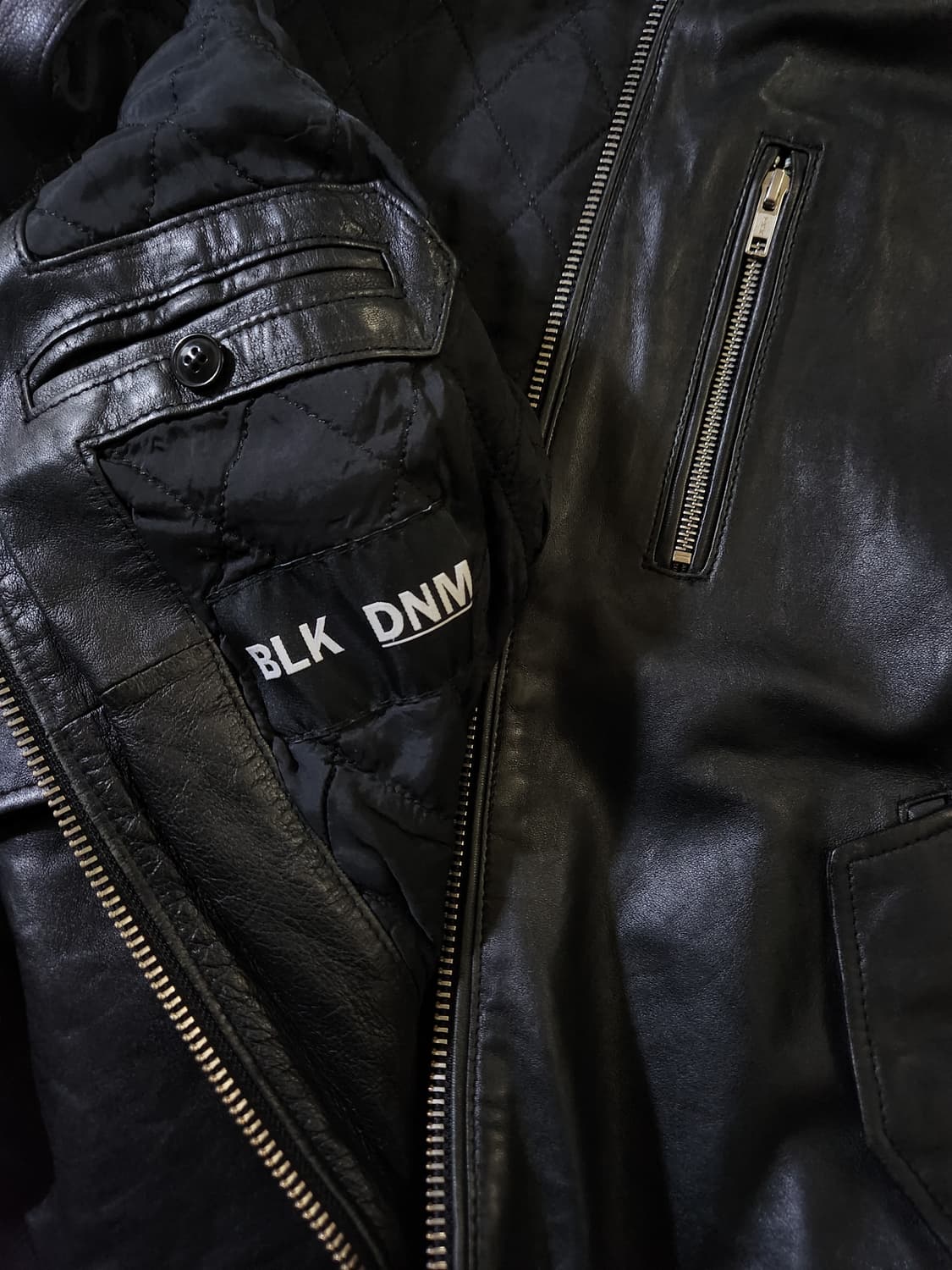 BLK DNM 레더 블루종 MA1/생로랑/쿠어/토니웩/해칭룸/올세인츠 상품이미지6