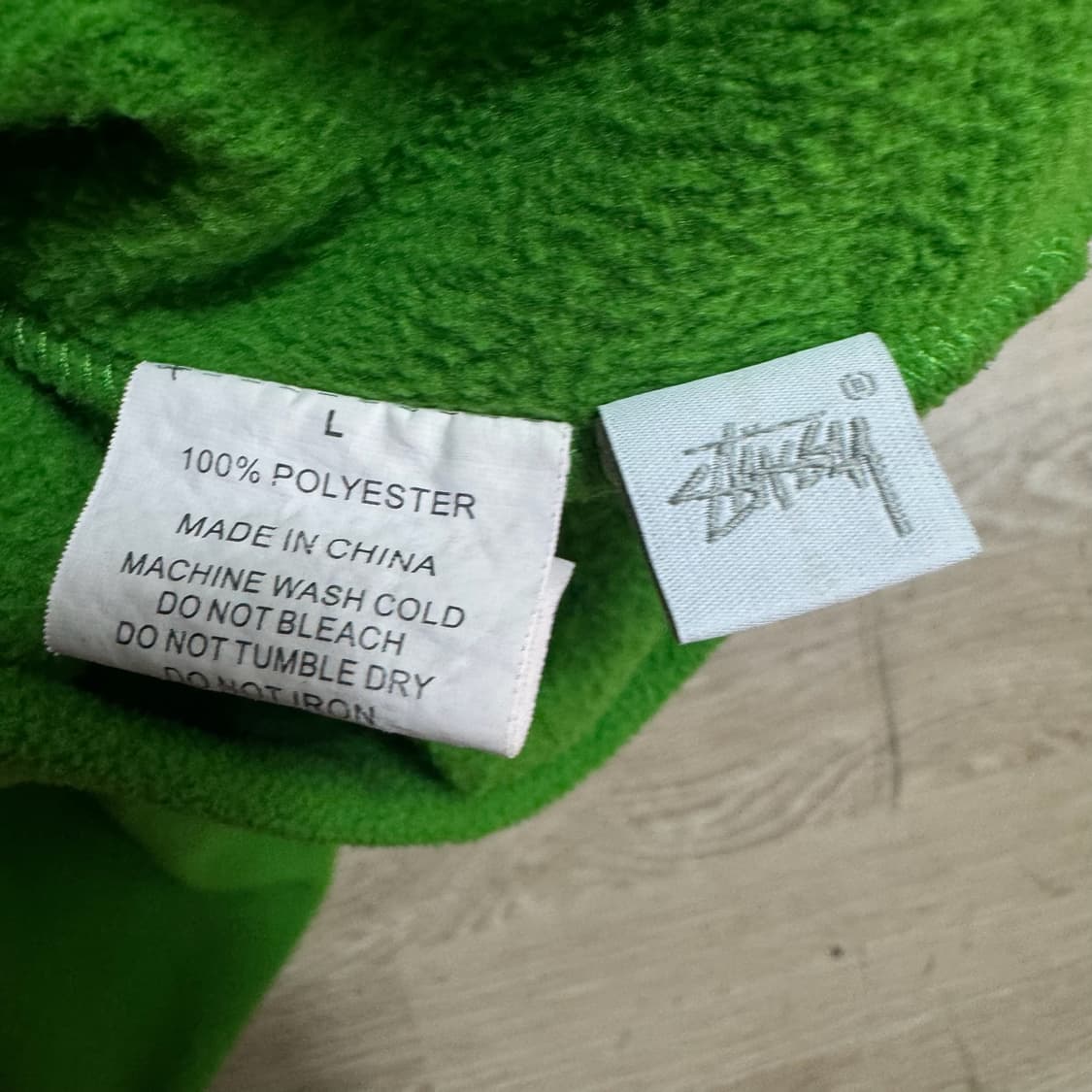 스투시 스탁 플리스 후리스 조끼 베스트 L 상품이미지6