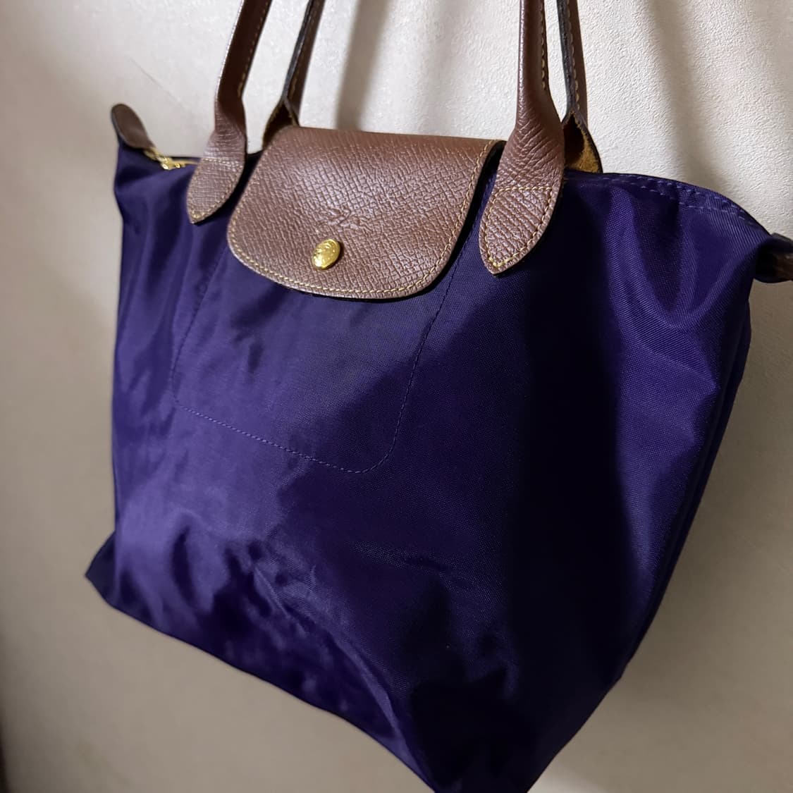 롱샴 르플리아쥬 여성 숄더&토트백 퍼플 상품이미지2