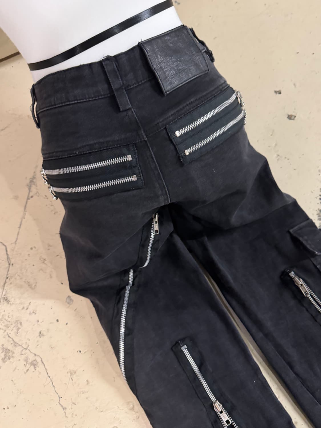 Punk achromatic codi-set 상품이미지9