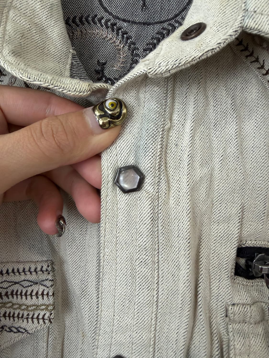 SCISSORS 링클드 웨스턴 셔츠 상품이미지4