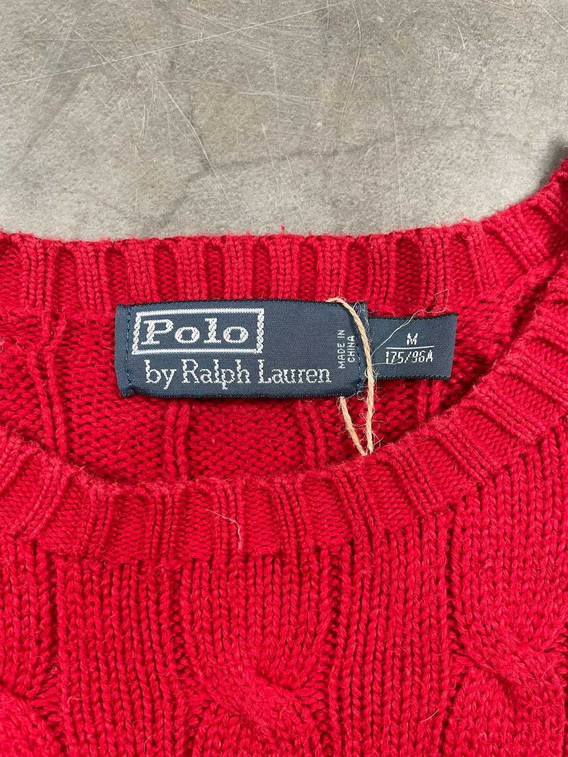 폴로 꽈배기 니트 상품이미지4