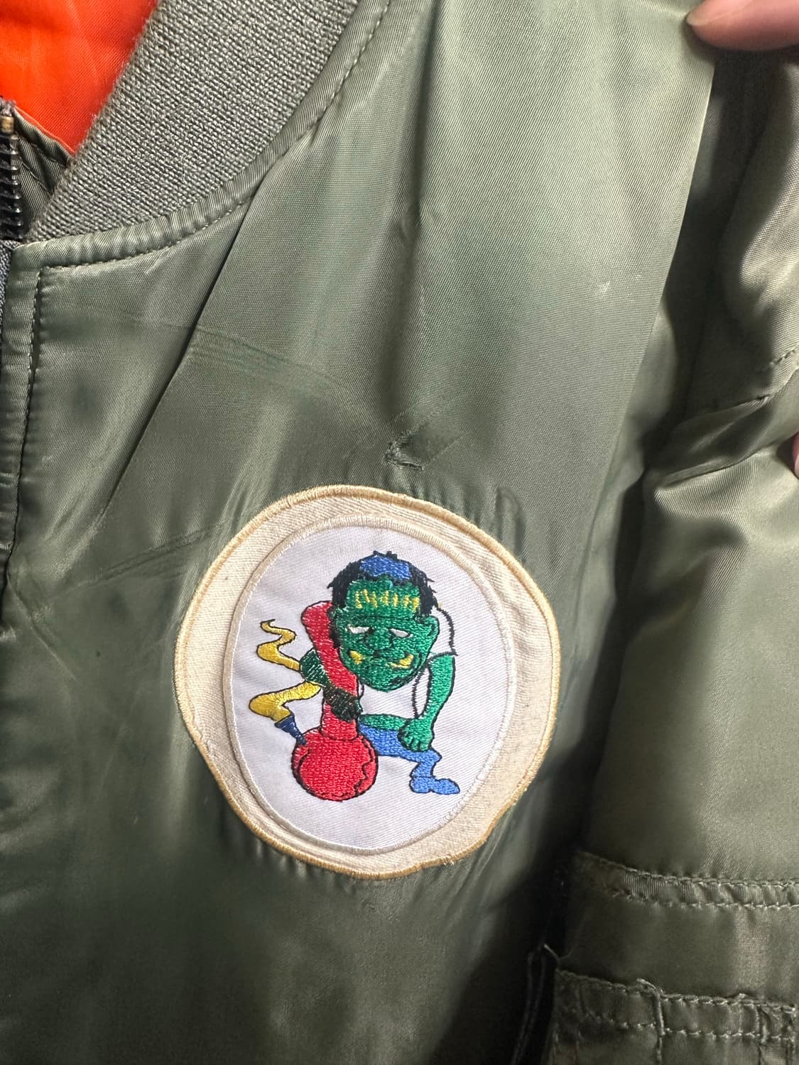 아비렉스 MA-1 자켓 xl 상품이미지4