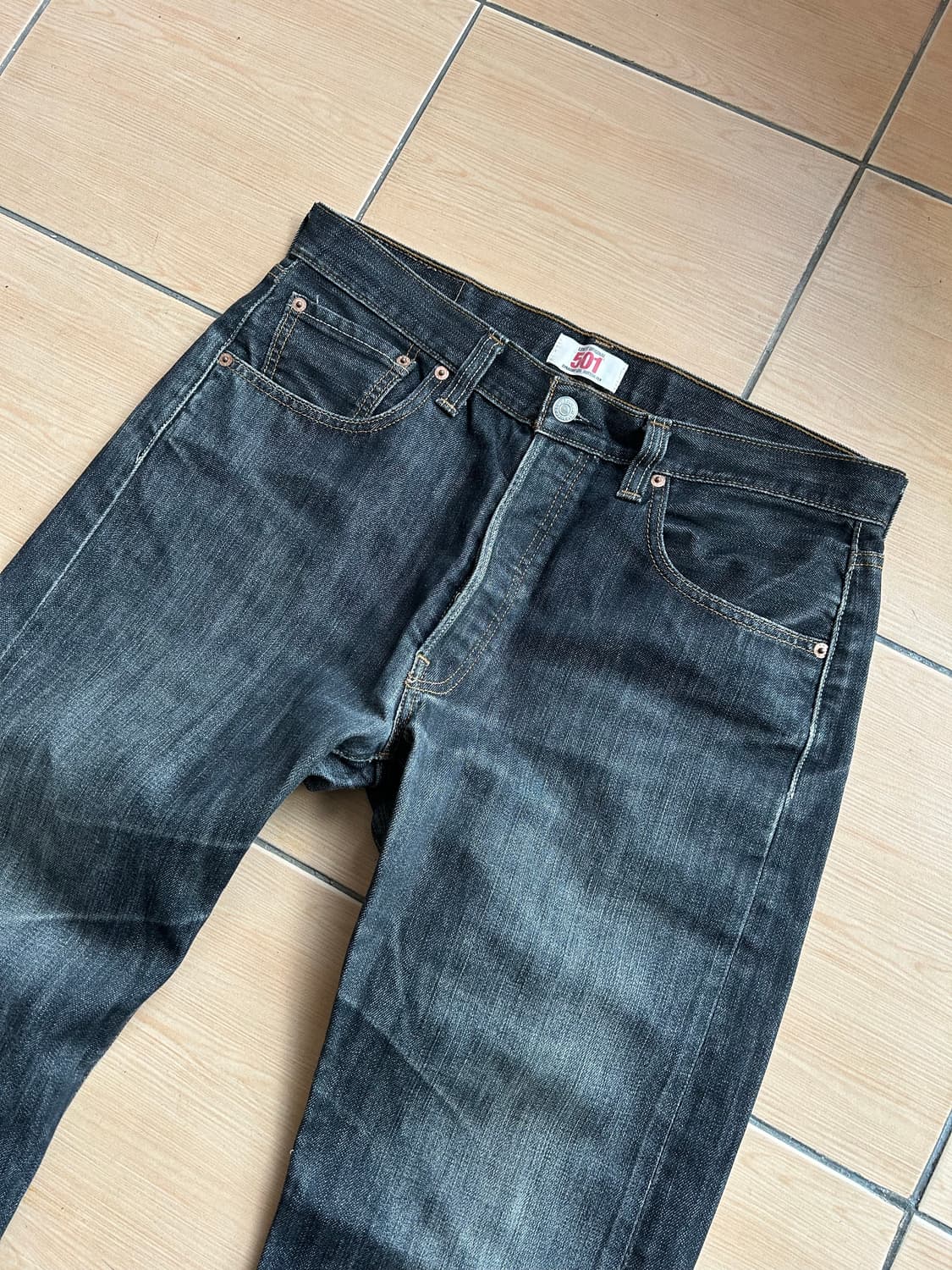 00’s Levi’s 501 Black jean 34in 상품이미지2