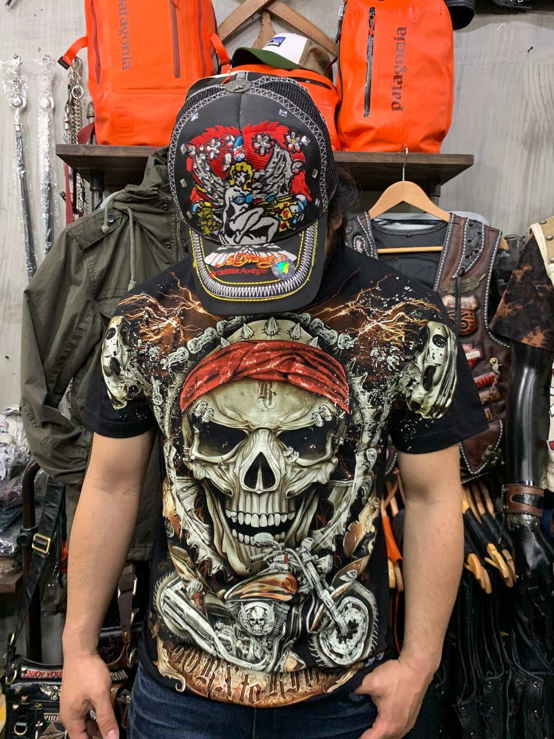 열정 빨간띠 스컬 바이크  상품이미지6