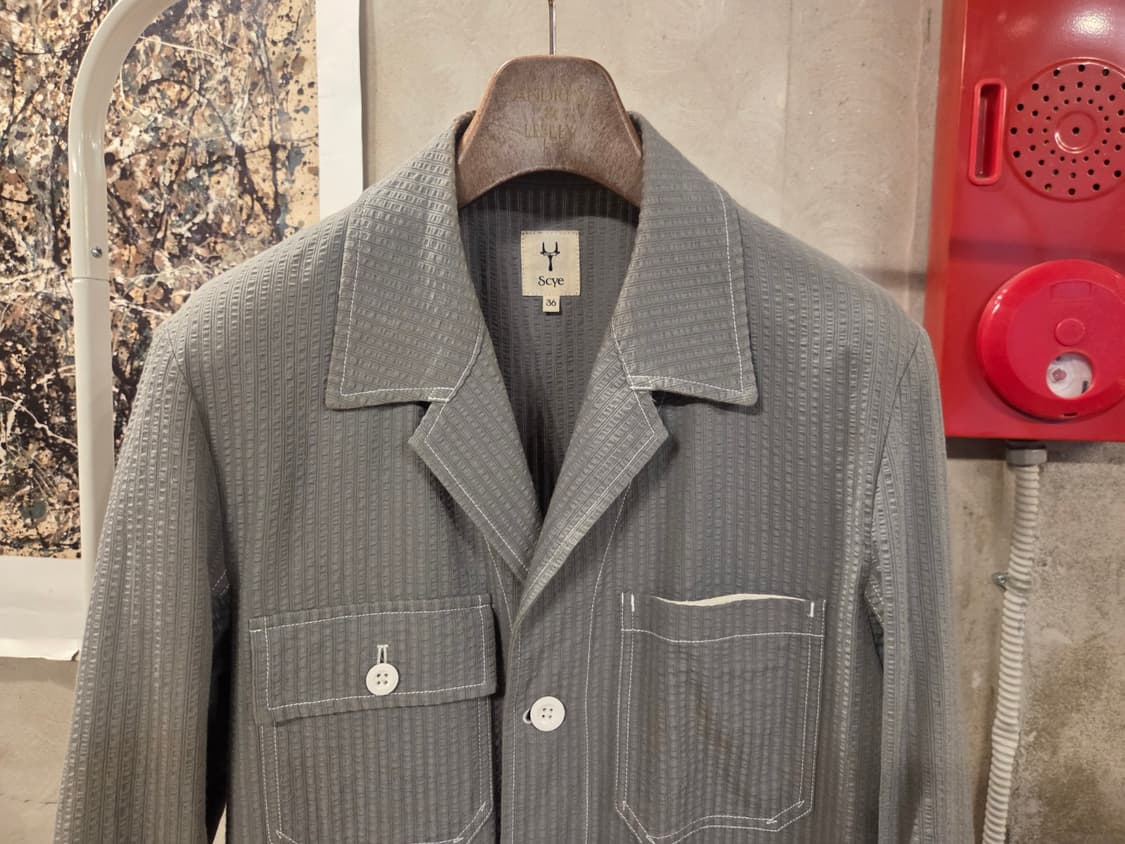 Scye 시어써커자켓 상품이미지1